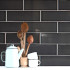 Carreaux muraux en céramique | 10x20 cm | Stockholm Black